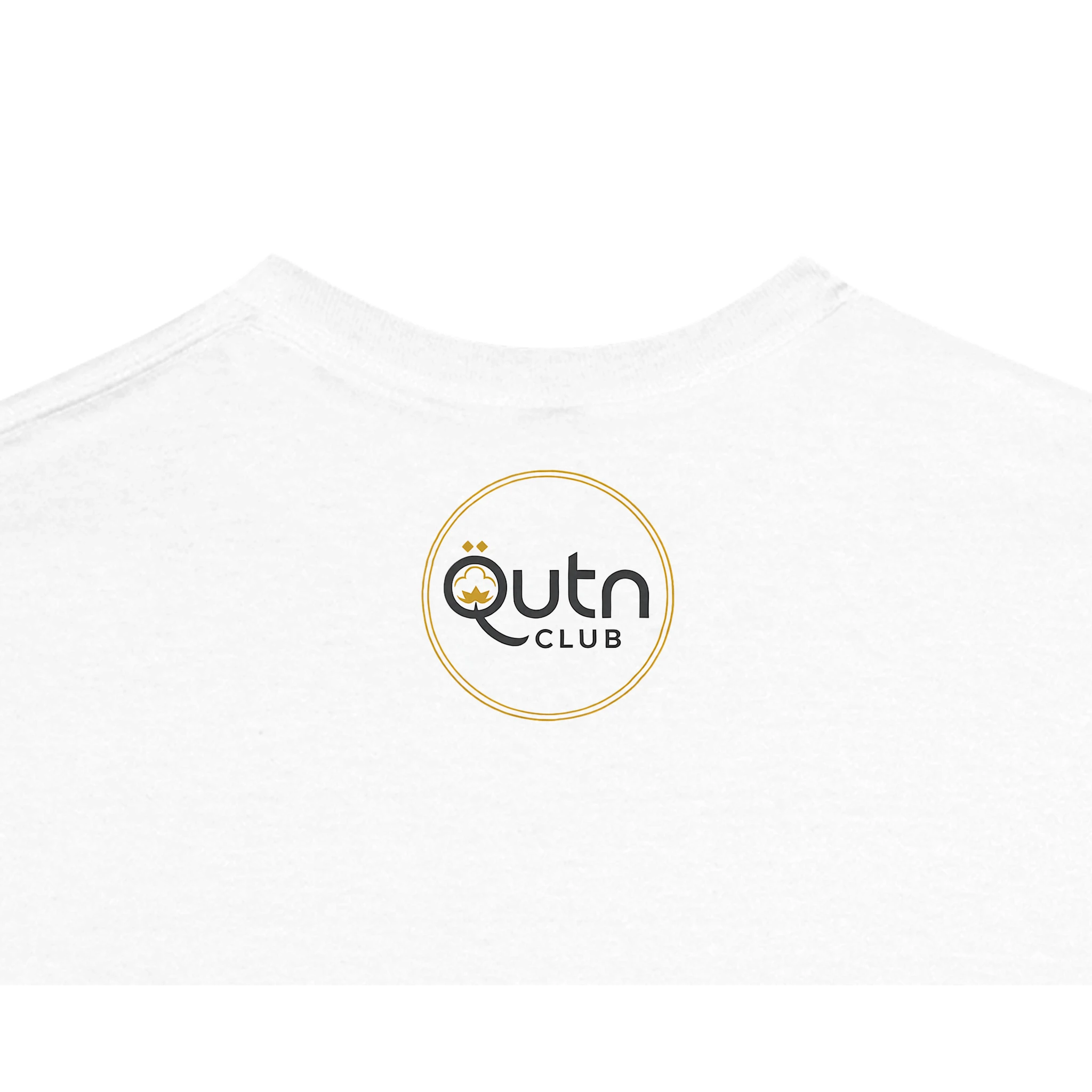 Mama Ghanouj Foodie T-Shirt – Back View – Levantine Dip Design | Qutn Club